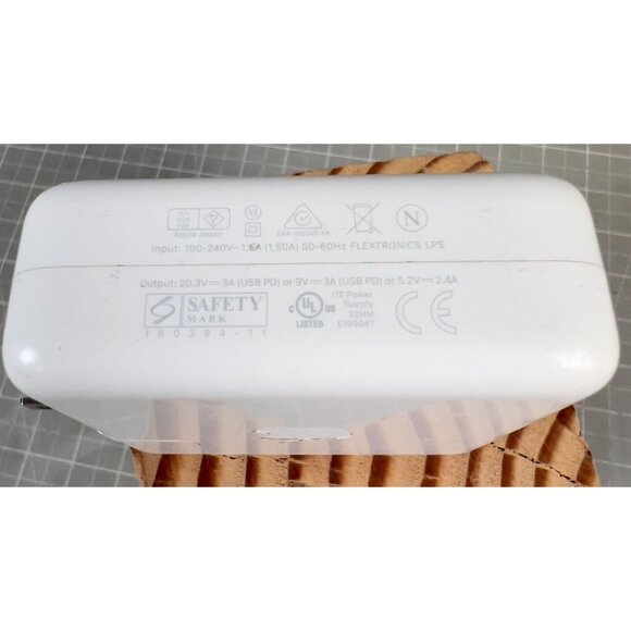 Apple 61W USB-C Power Adapter Model A1718 Used Working Condition - Picture 5 of 5